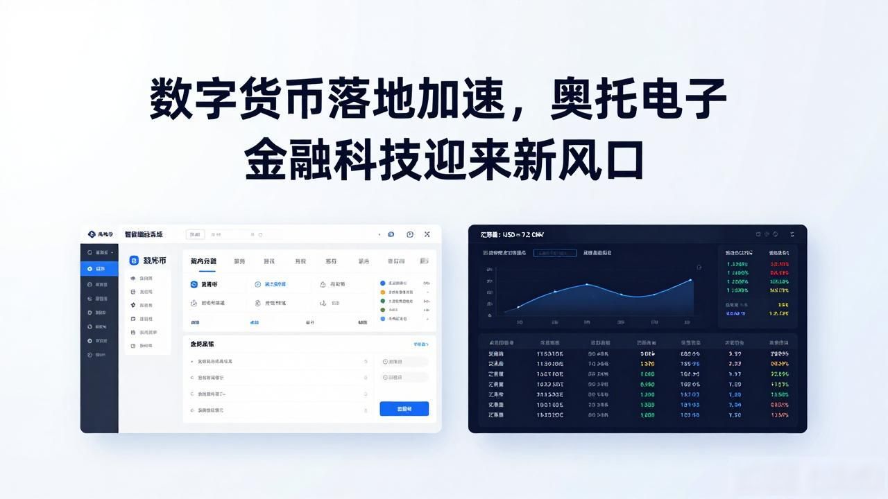 数字货币与奥拓电子_数字人民币银行网点改造_智能终端设备数字人民币适配