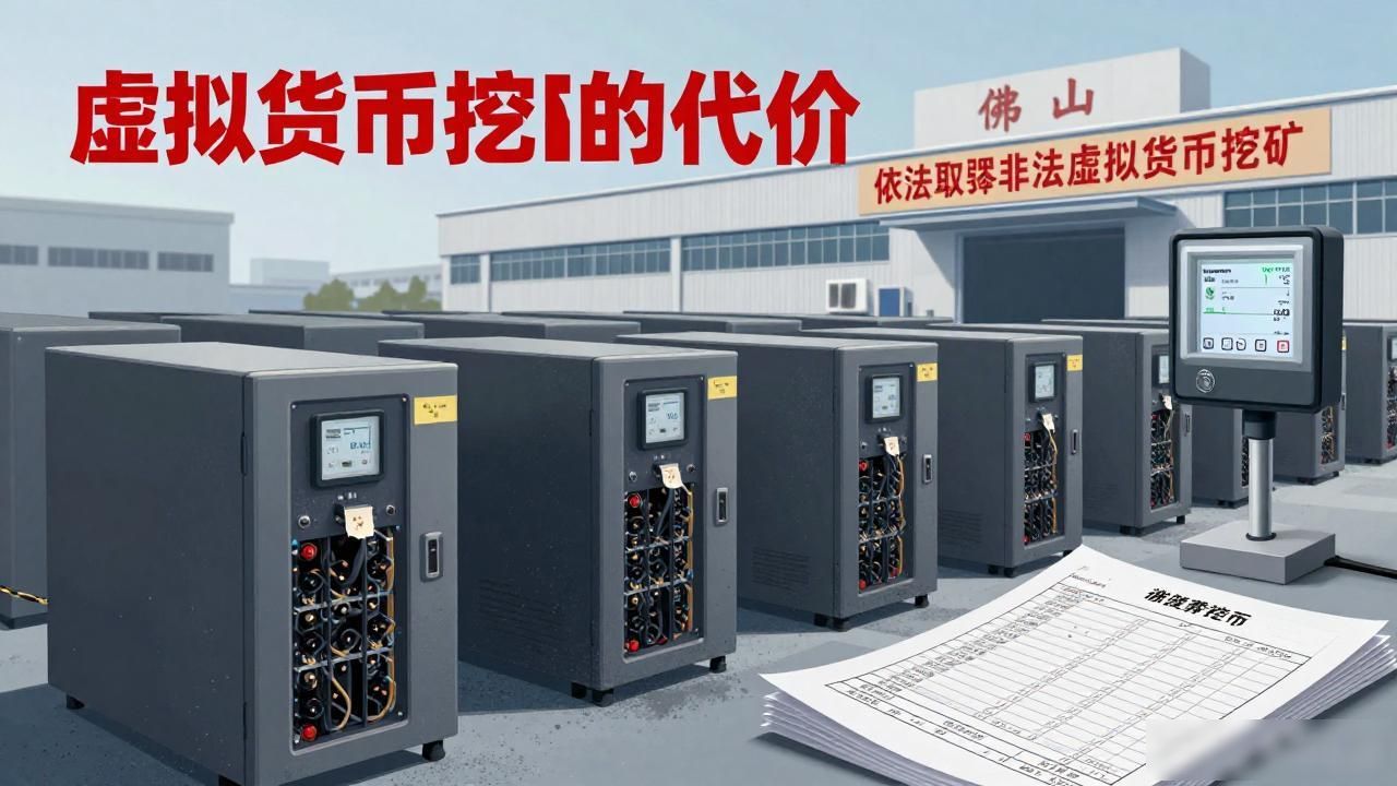 佛山挖币被抓现场曝光：虚拟货币挖矿的代价有多重