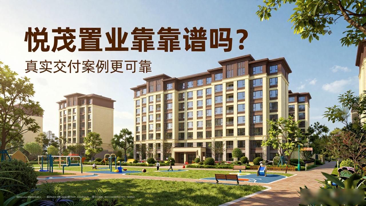 悦茂置业靠谱吗？看看开发商背景与口碑评价