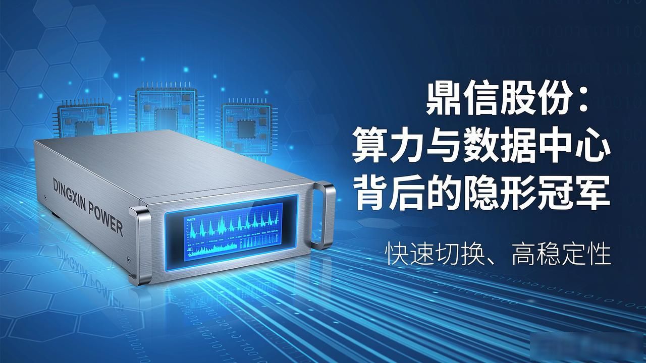 鼎信股份：算力与数据中心背后的隐形冠军