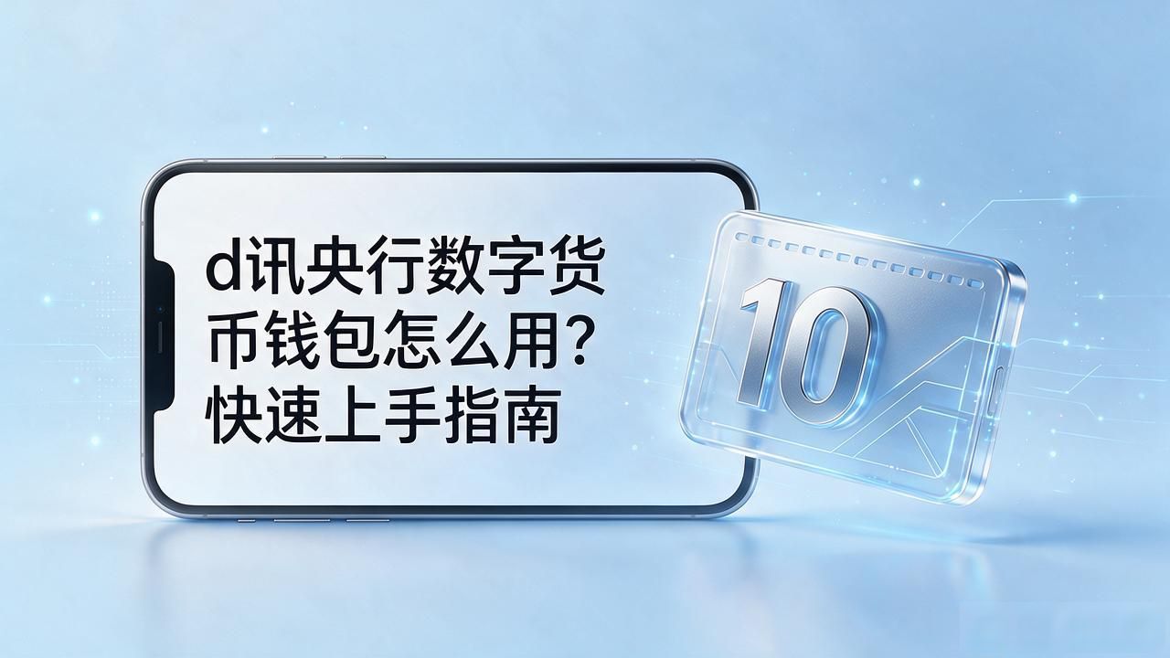 d讯央行数字货币钱包怎么用？快速上手指南
