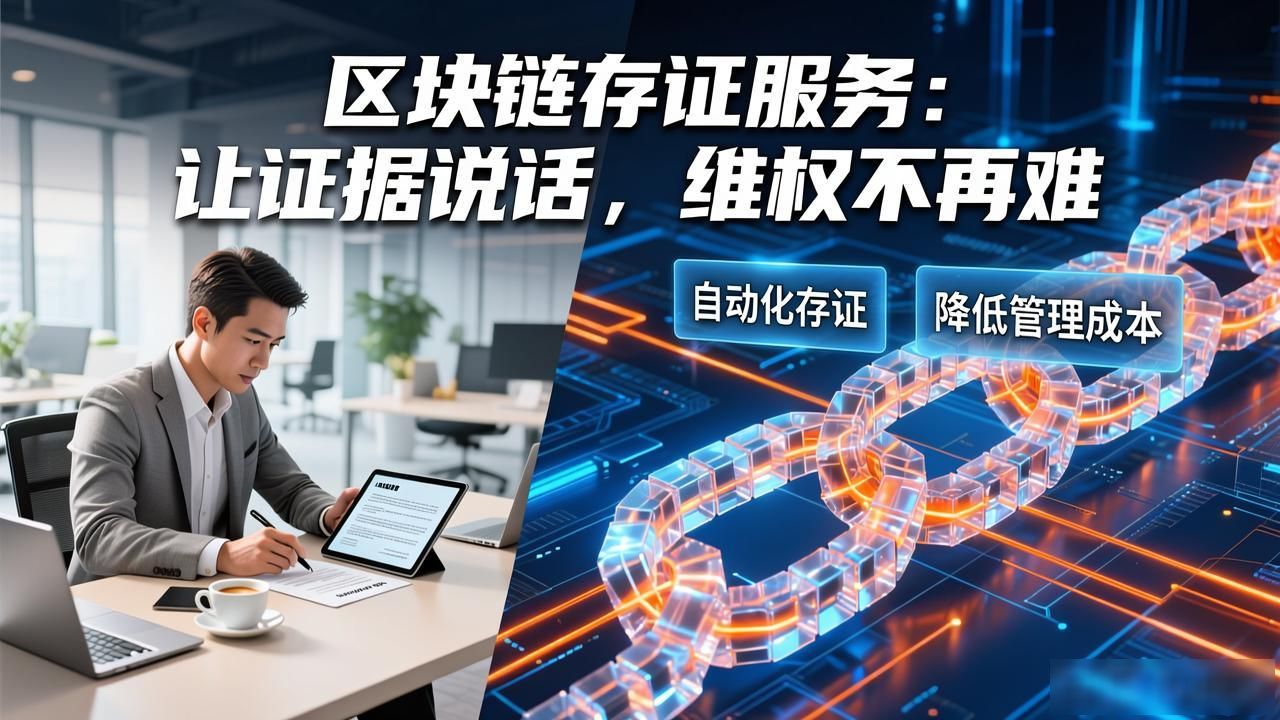 区块链存证服务：让证据说话，维权不再难