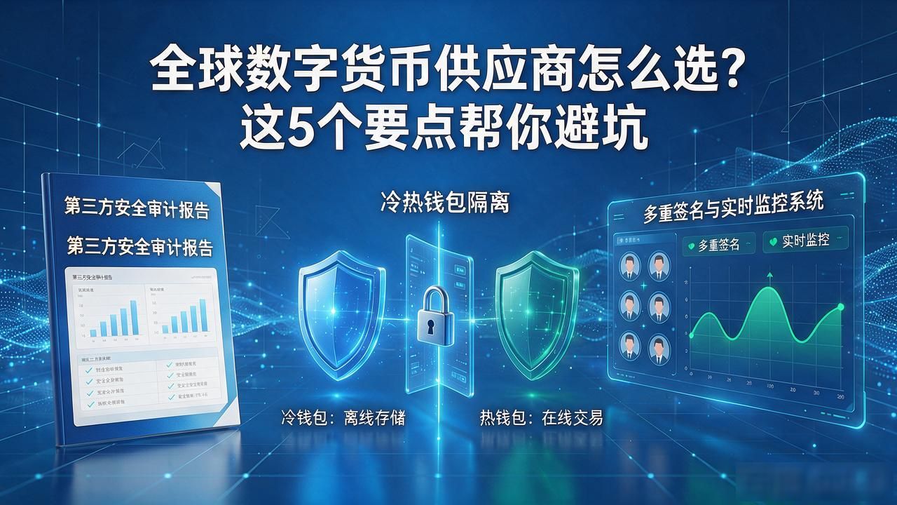 全球数字货币供应商怎么选？这5个要点帮你避坑