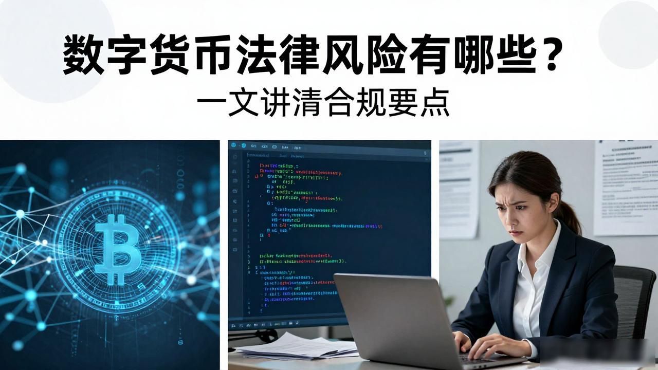 数字货币法律风险有哪些？一文讲清合规要点