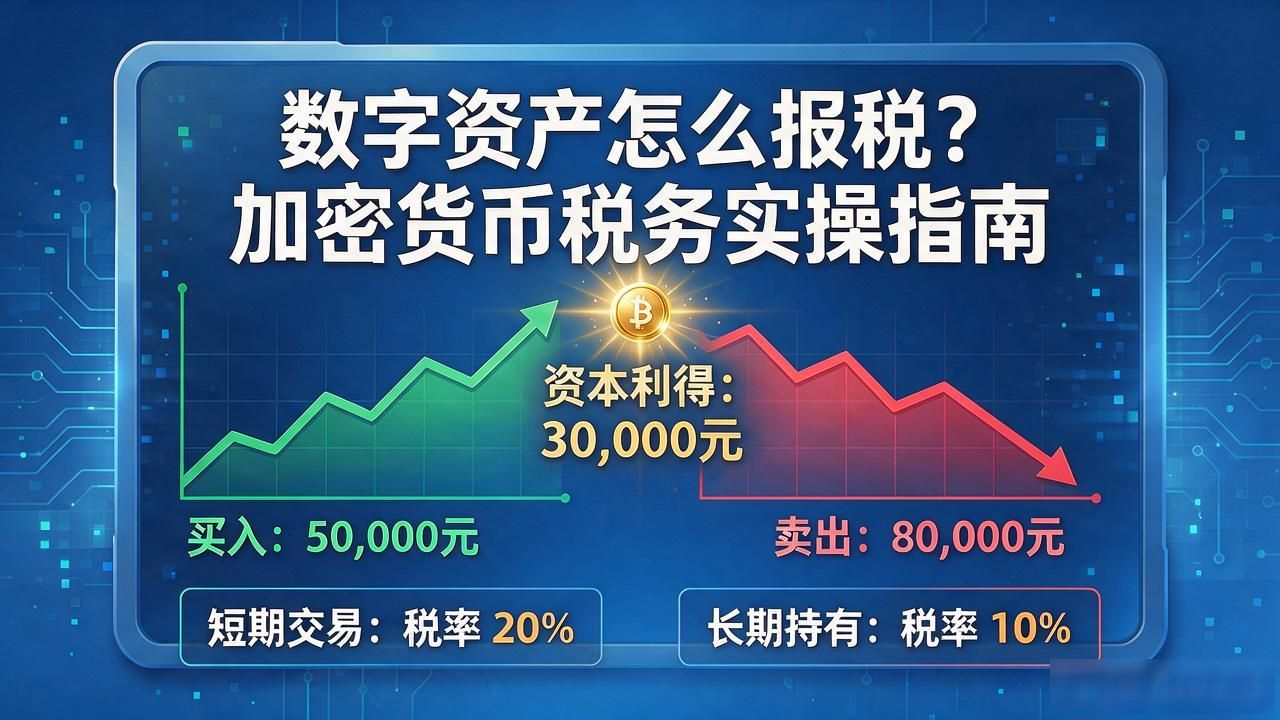 数字资产怎么报税？加密货币税务实操指南