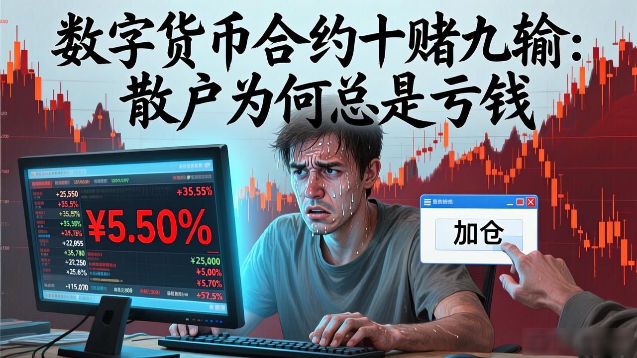 数字货币合约十赌九输_数字货币合约交易风险 杠杆陷阱 散户亏损原因