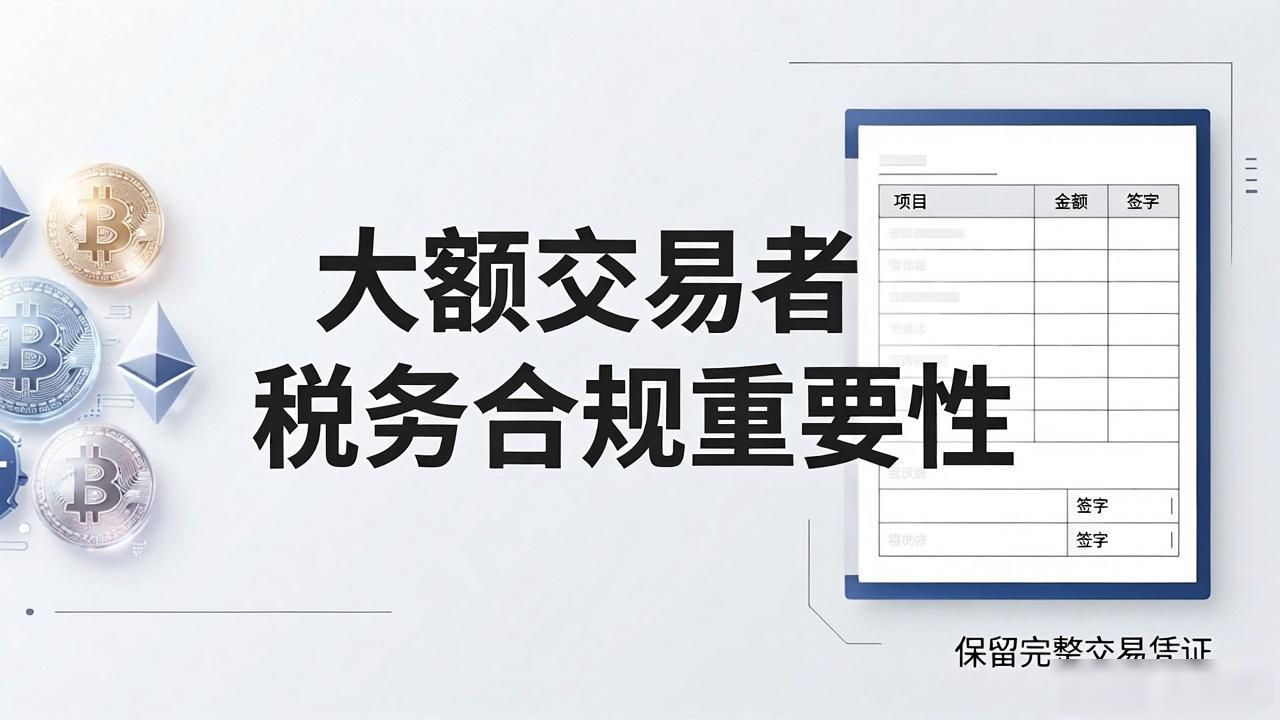 大额交易者税务合规风险_数字货币交易税务规定_买卖数字货币要交税吗