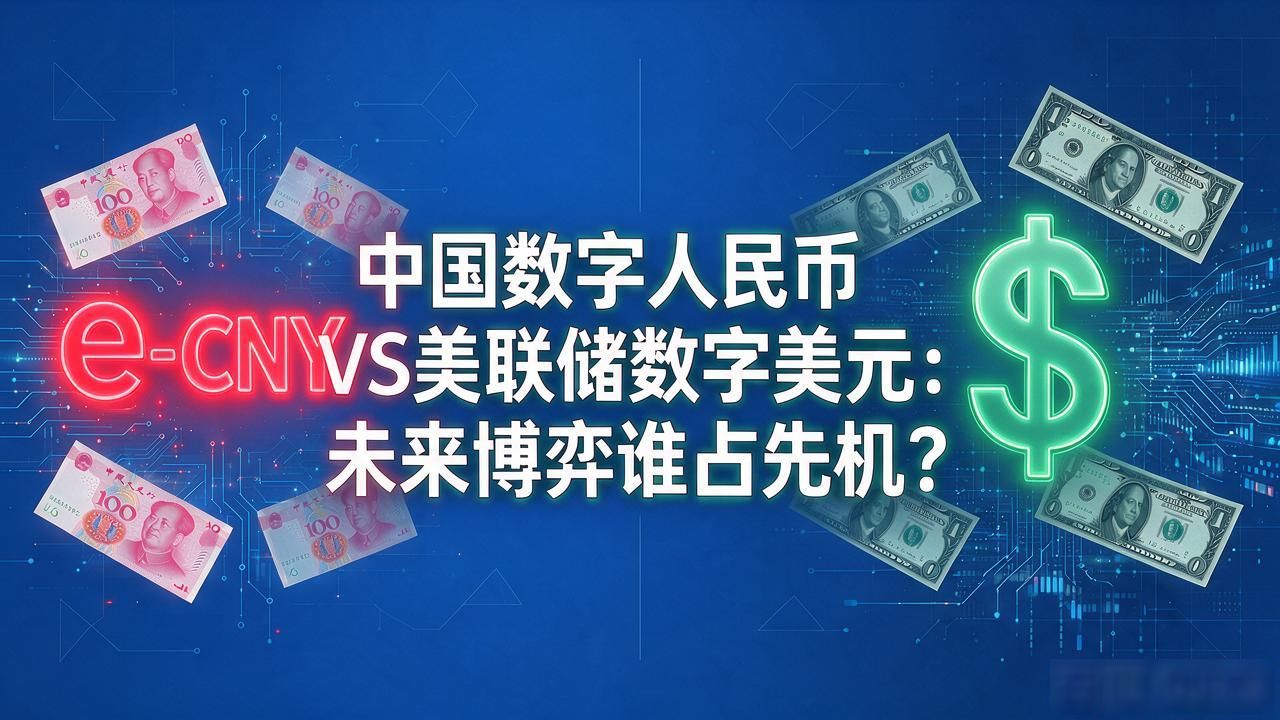 中国数字人民币VS美联储数字美元：未来博弈谁占先机？