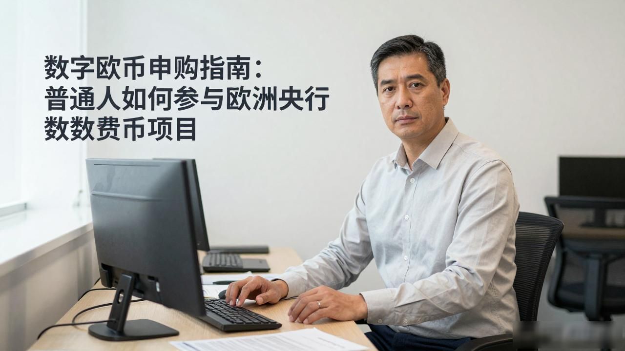 数字欧元申购指南：普通人如何参与欧洲央行数字货币项目