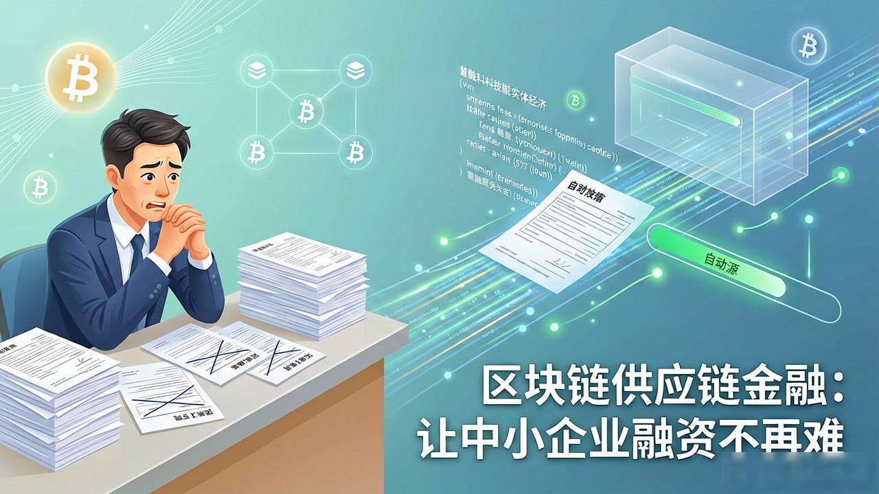 区块链供应链金融：让中小企业融资不再难