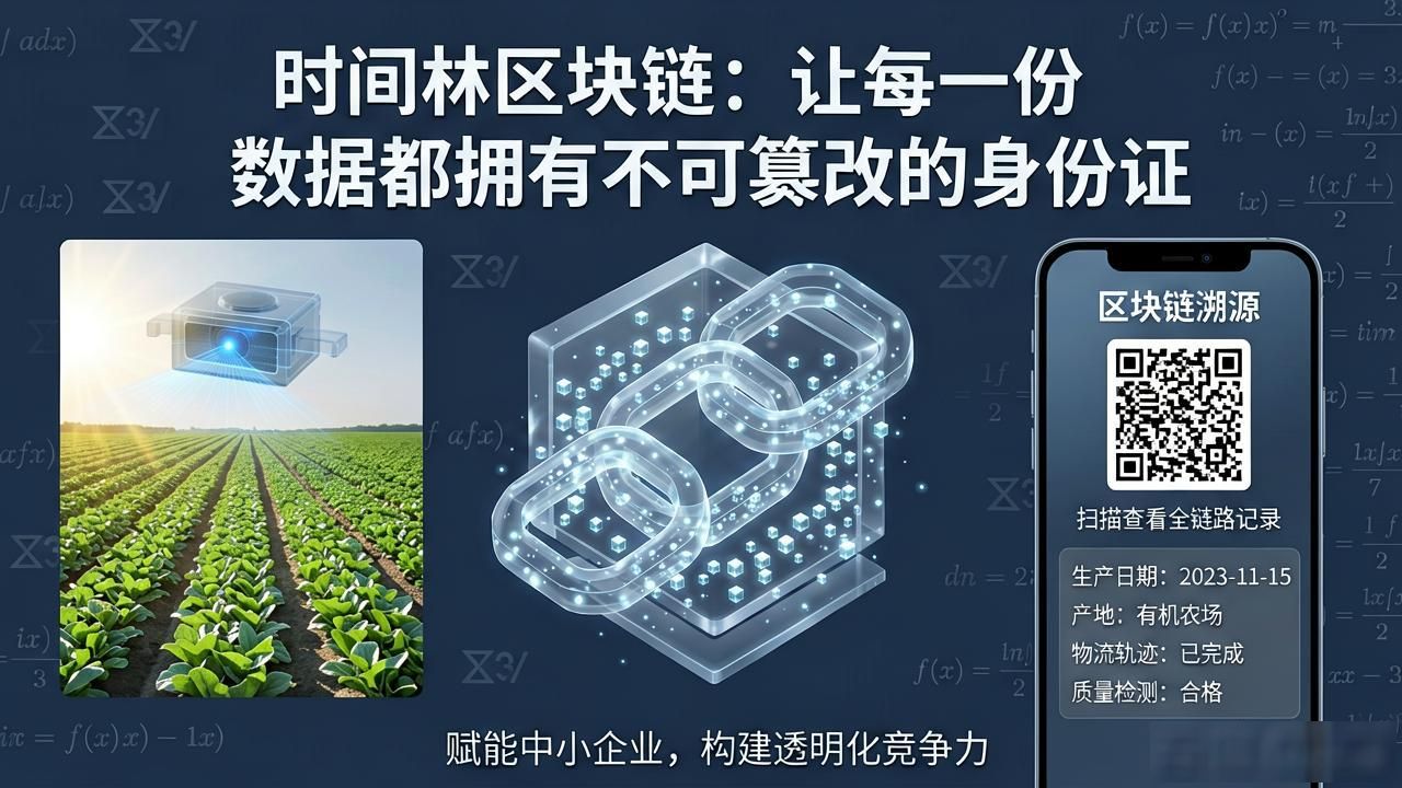 时间林区块链：让每一份数据都拥有不可篡改的身份证