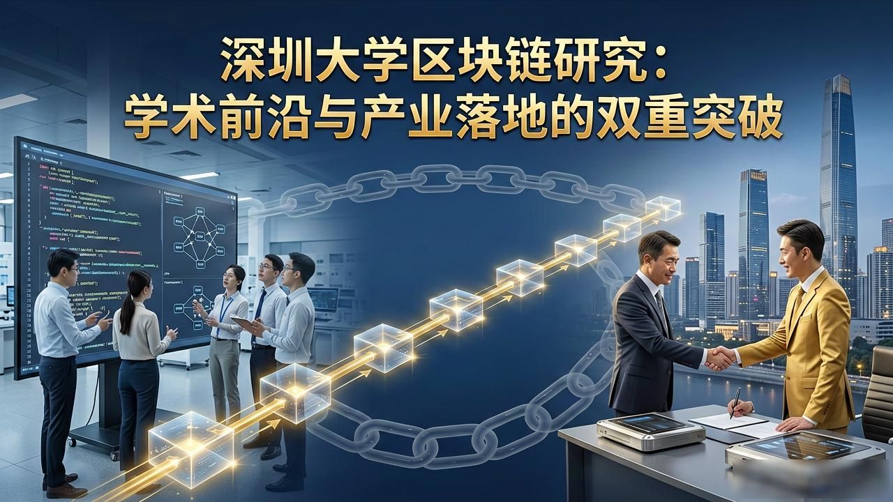 深圳大学区块链研究：学术前沿与产业落地的双重突破