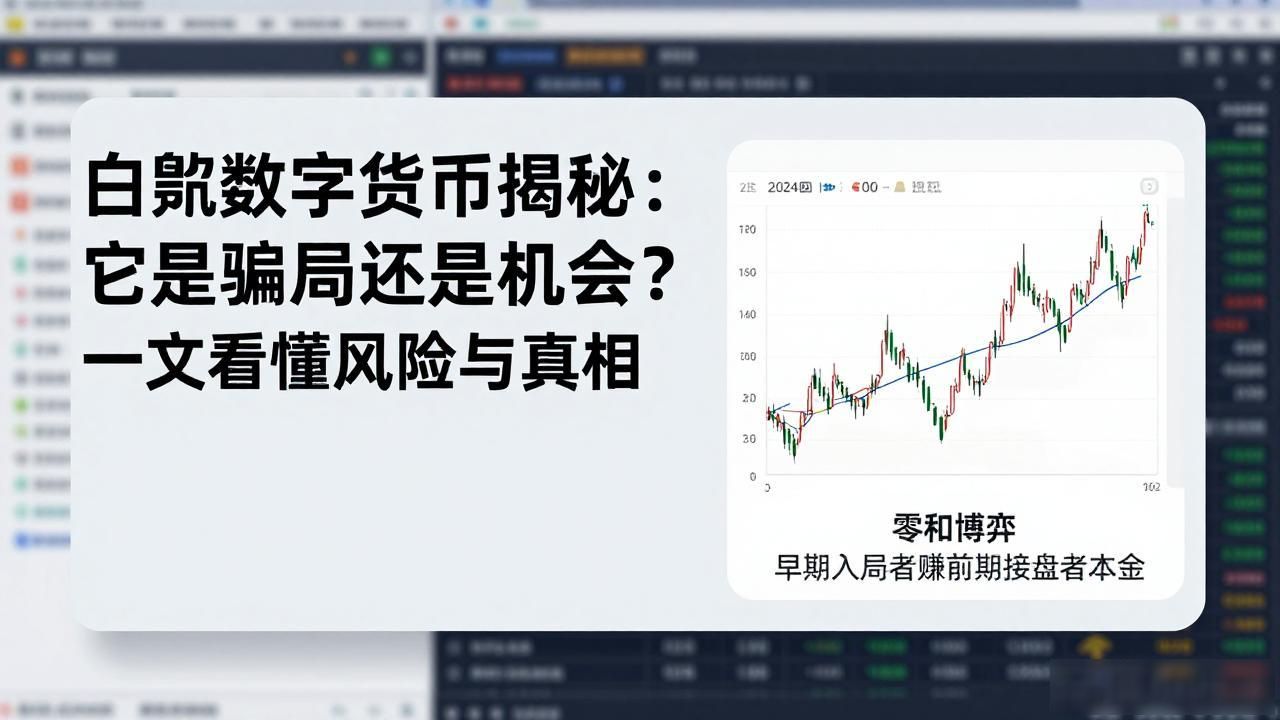 白鸽数字货币揭秘：它是骗局还是机会？一文看懂风险与真相