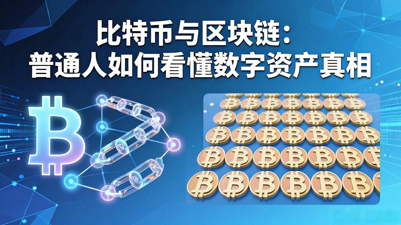 比特币与区块链：普通人如何看懂数字资产真相