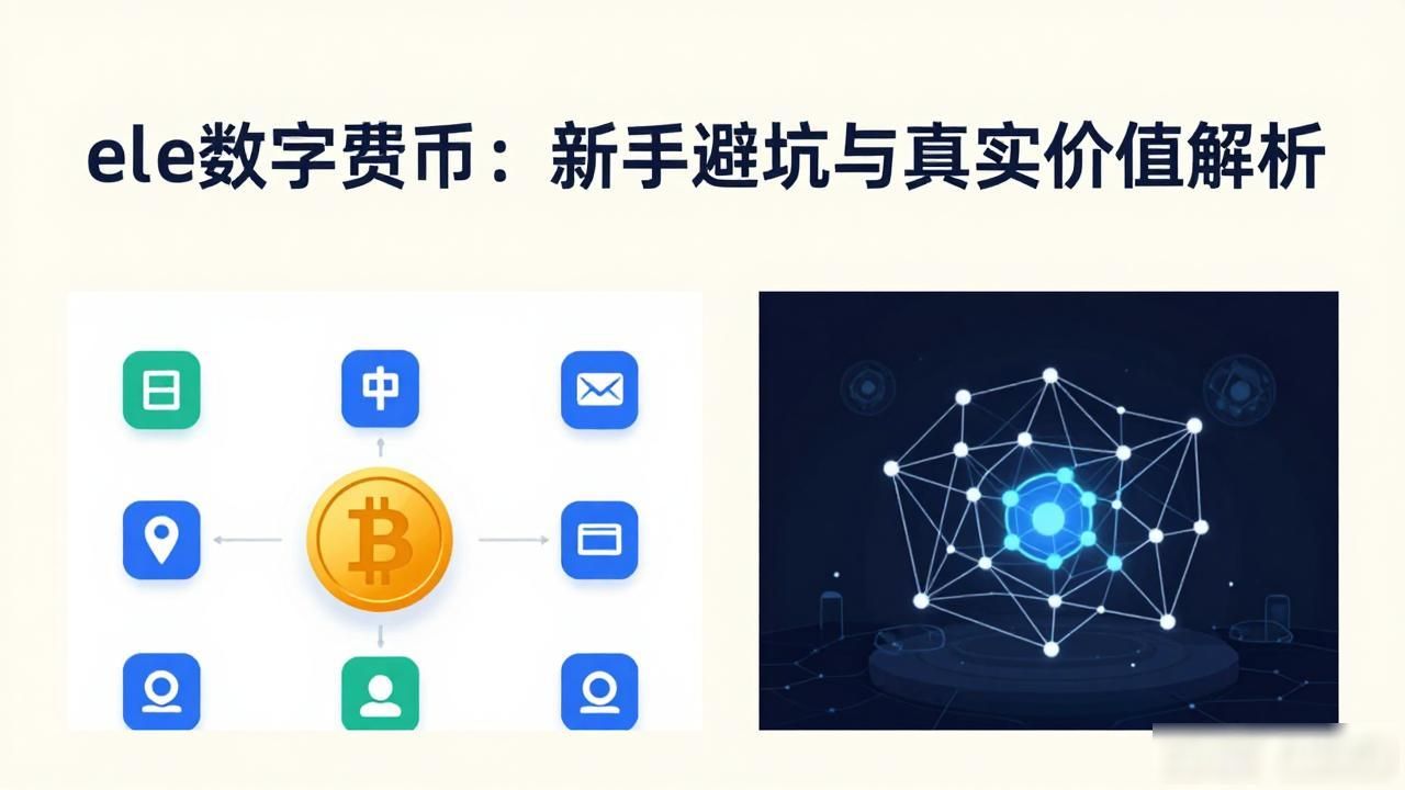ele数字货币：新手避坑与真实价值解析
