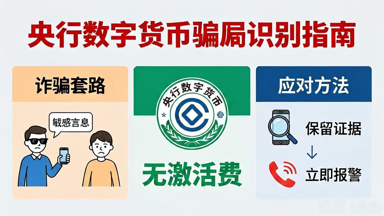 央行数字货币骗局怎么识破？警惕假币真坑