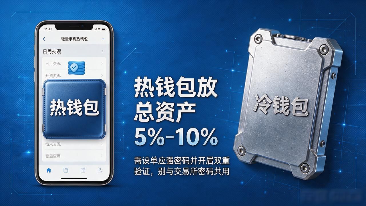 数字货币安全存放指南：冷热钱包搭配技巧