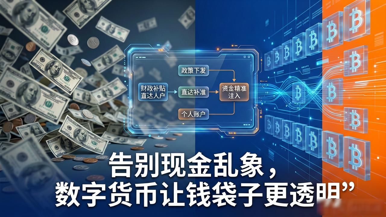 告别现金乱象，数字货币让钱袋子更透明