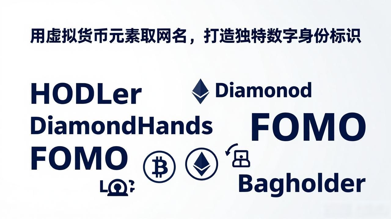 用虚拟货币元素取网名，打造独特数字身份标识