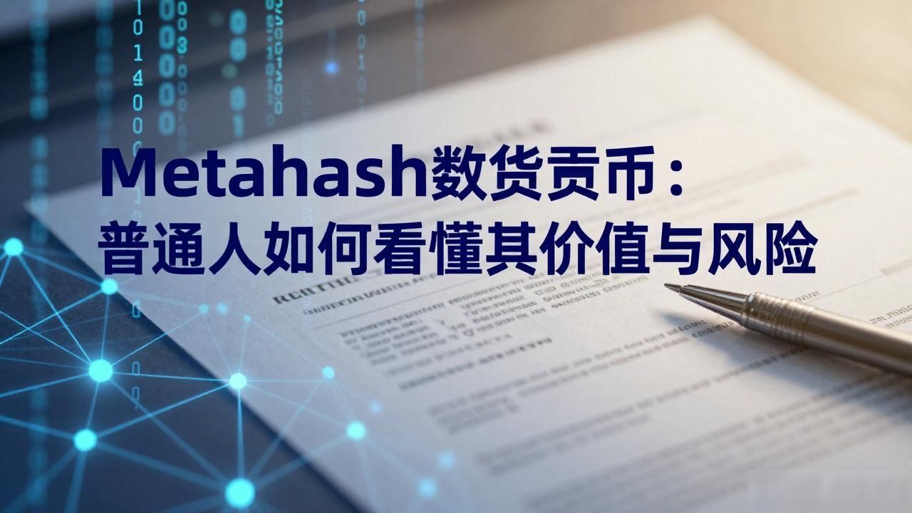 Metahash数字货币：普通人如何看懂其价值与风险