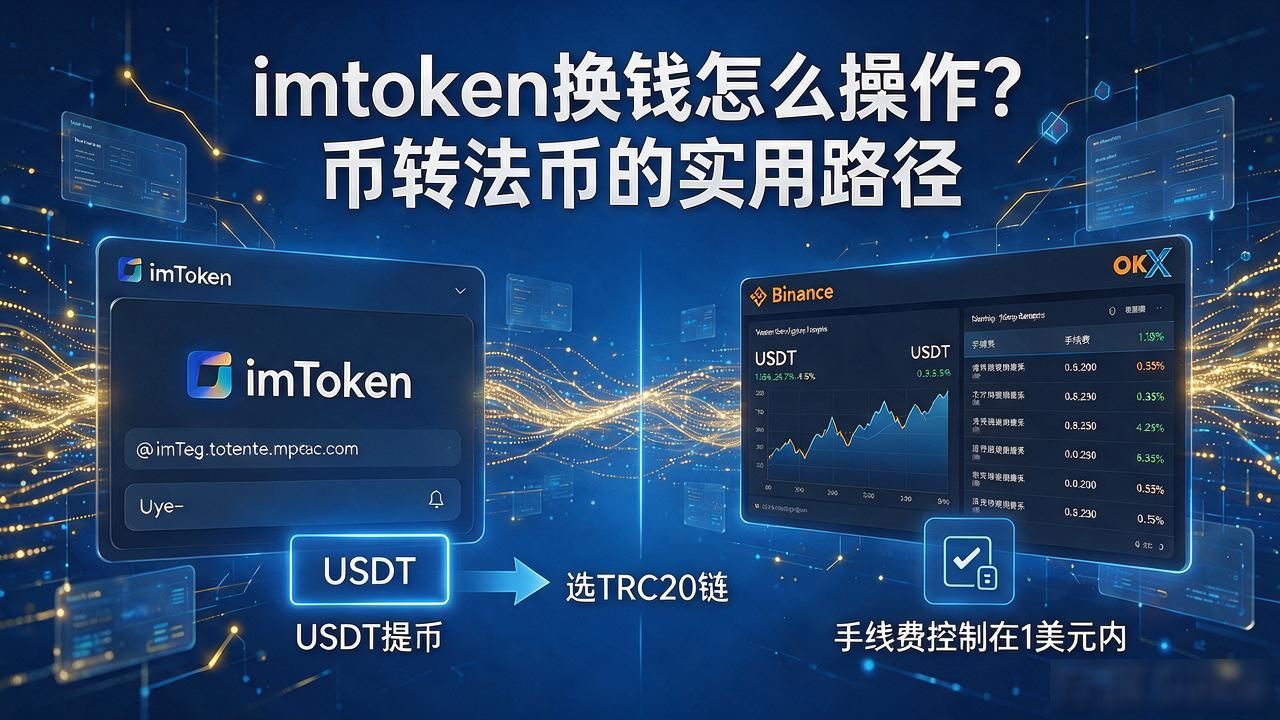 imtoken换钱怎么操作？币转法币的实用路径