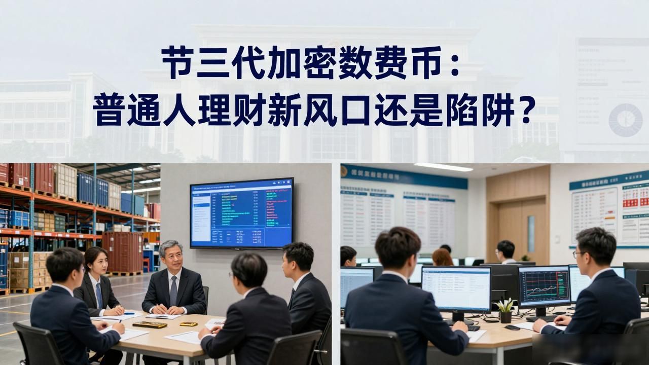 节三代加密数字货币：普通人理财的新风口还是陷阱？