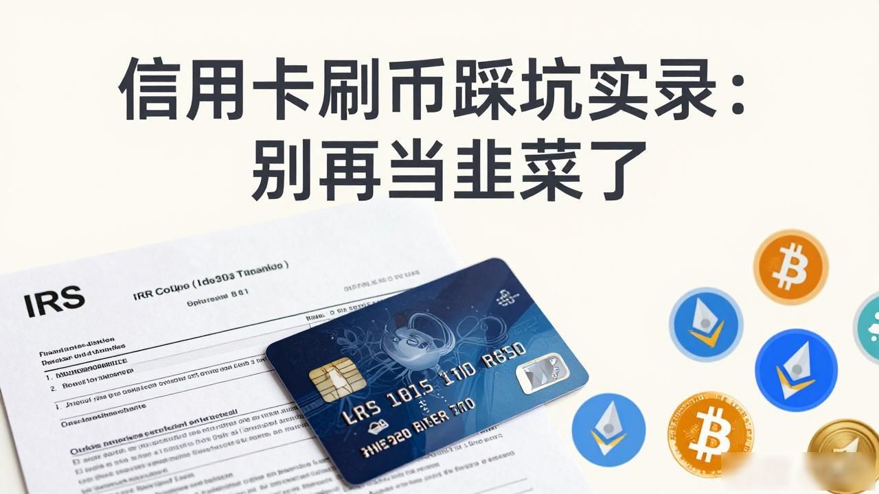 信用卡刷币踩坑实录：别再当韭菜了