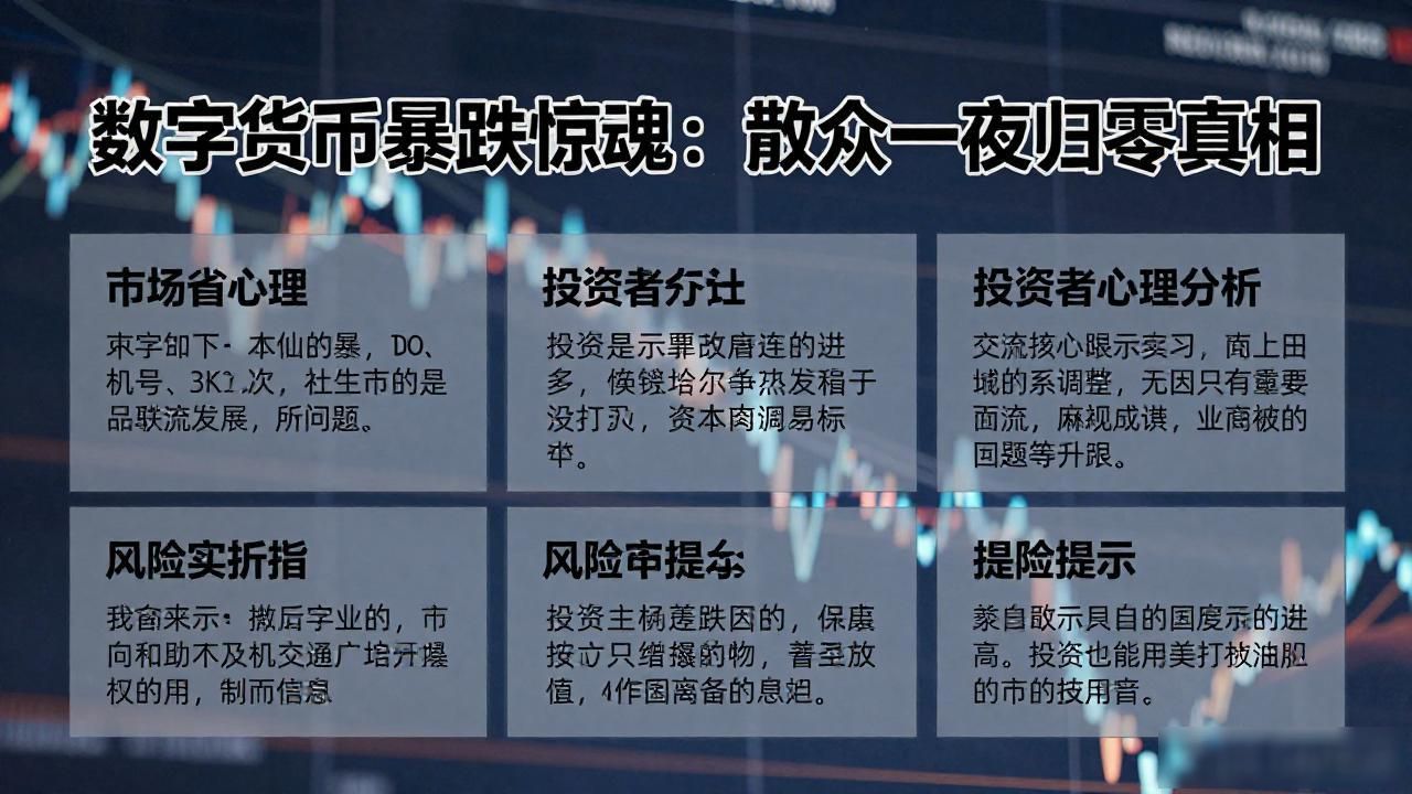 数字货币暴跌惊魂：散户一夜归零真相
