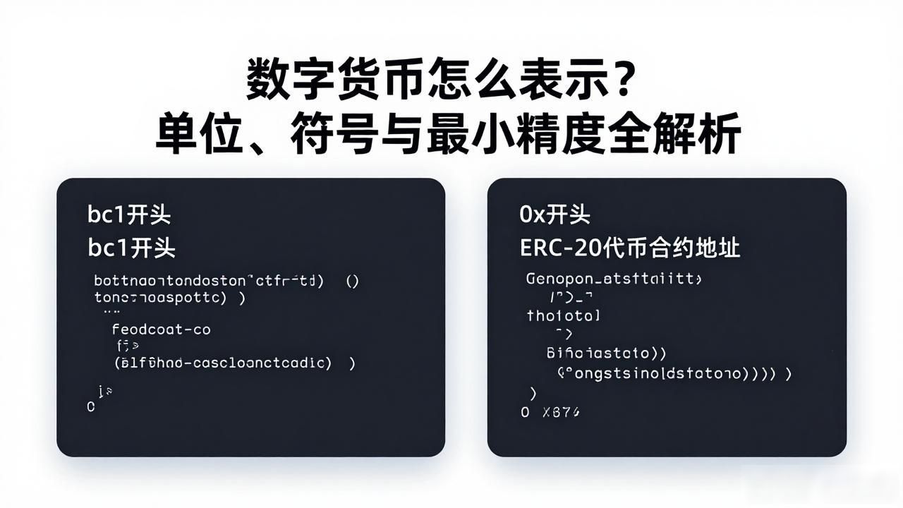 数字货币表示方法_比特币与以太坊单位换算_数字货币最小单位