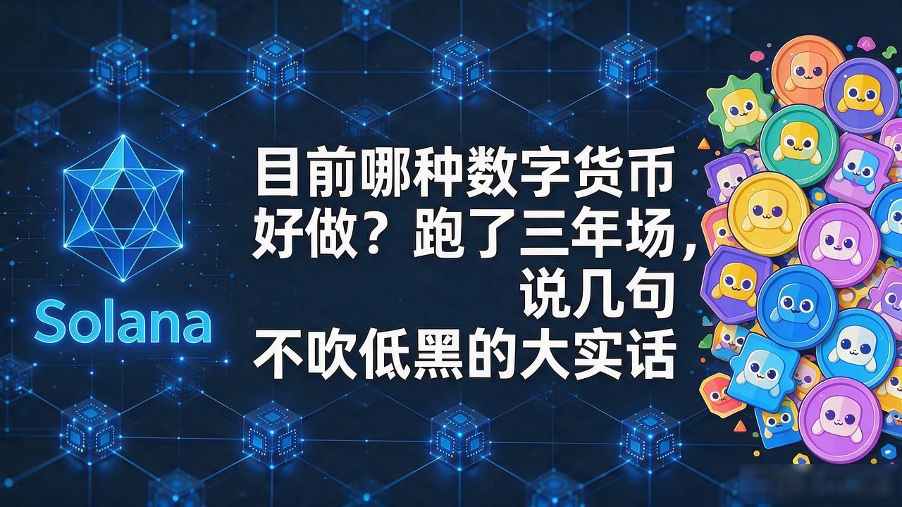 目前哪种数字货币好做？跑了三年场，说几句不吹不黑的大实话