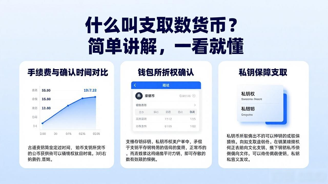 什么叫支取数字货币？简单讲解，一看就懂