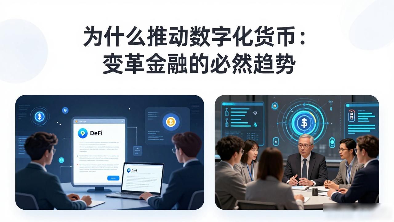 为什么推动数字化货币：变革金融的必然趋势