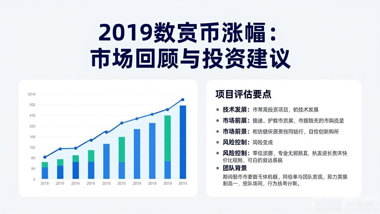 2019数字货币涨幅：市场回顾与投资建议