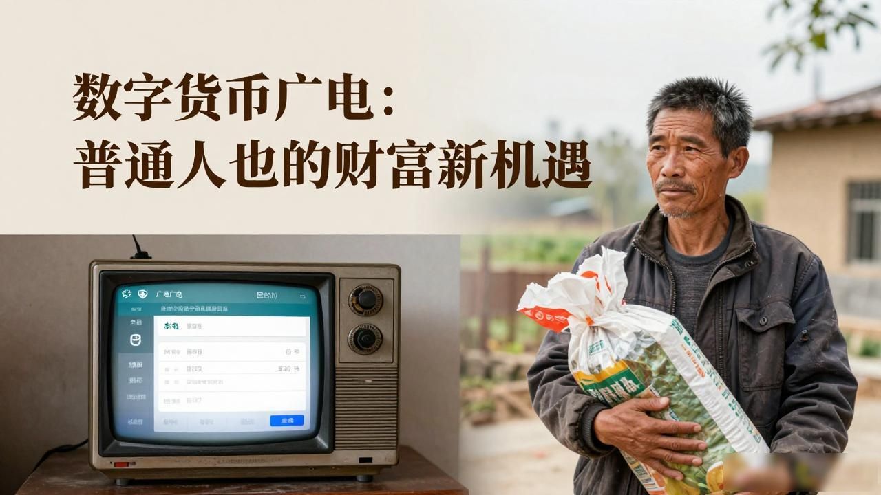 数字货币广电：普通人也能懂的财富新机遇