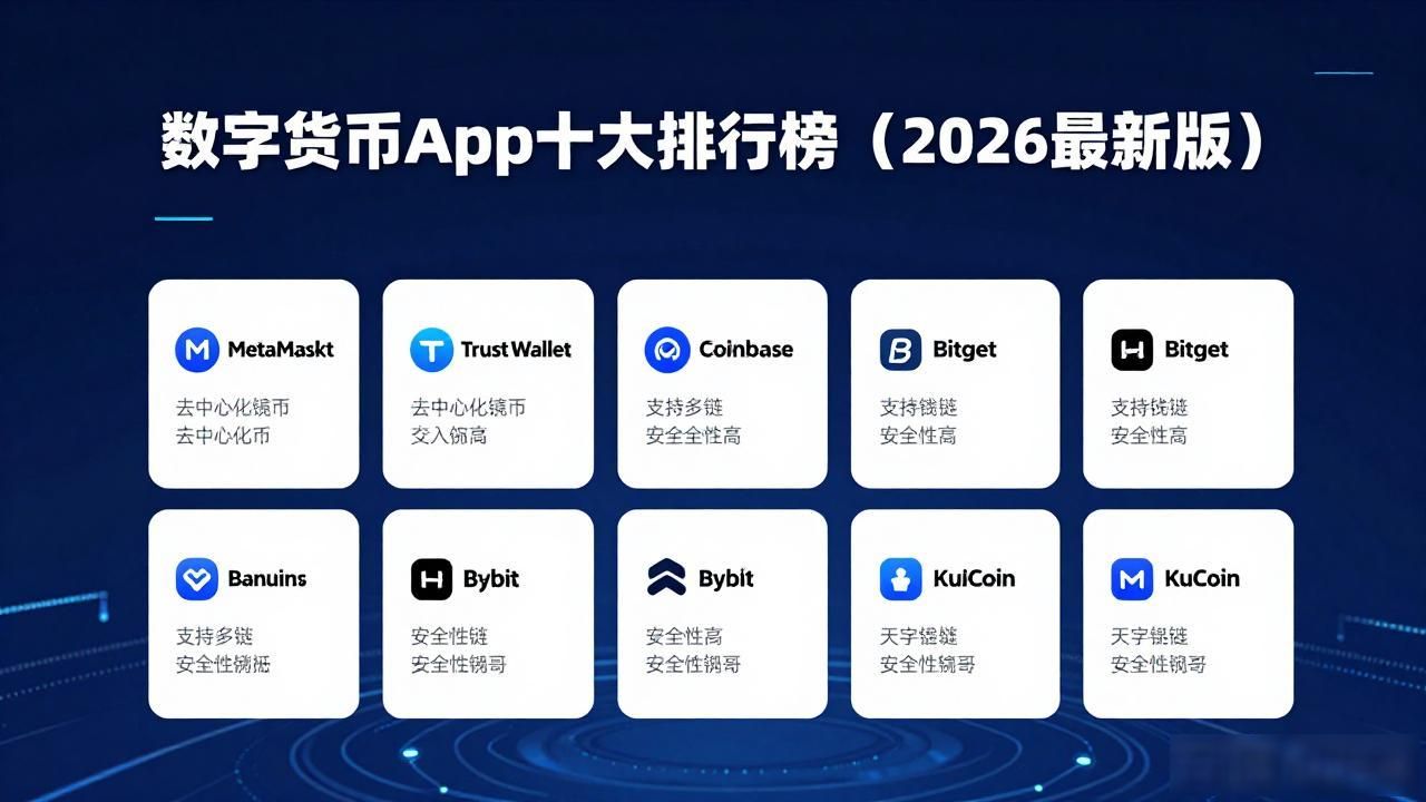 数字货币App十大排行榜（2026最新版）