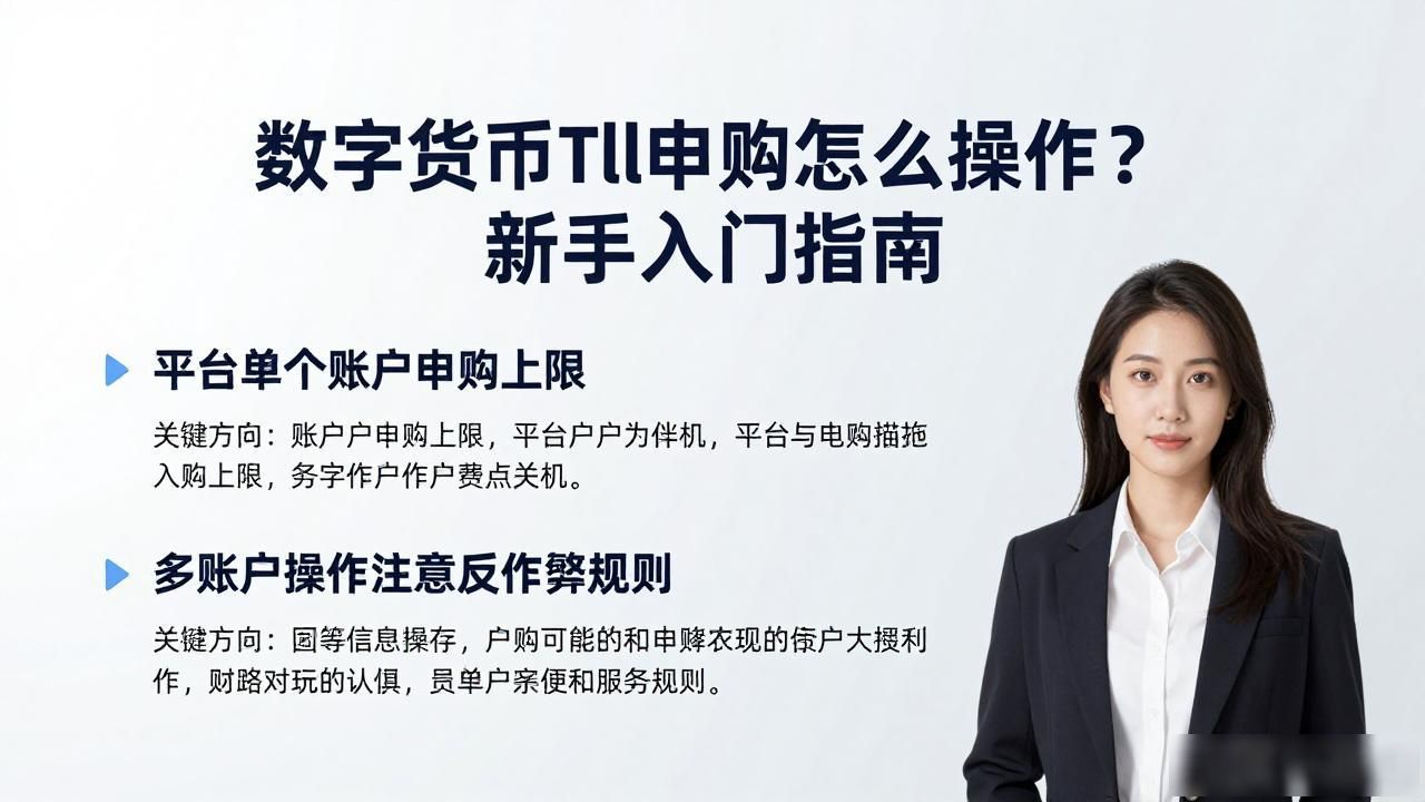 数字货币Tll申购怎么操作？新手入门指南
